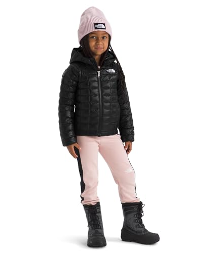 The North Face Kids' Thermoball Hooded Jacket High-Loft Insulation, Ripstop Fabric, 3 Piece Hood, Chin Guard, TNF Black, 6 - image 4
