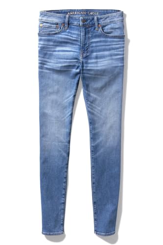 Image of American Eagle Men Blue Airflex+ Athletic Skinny Jeans
