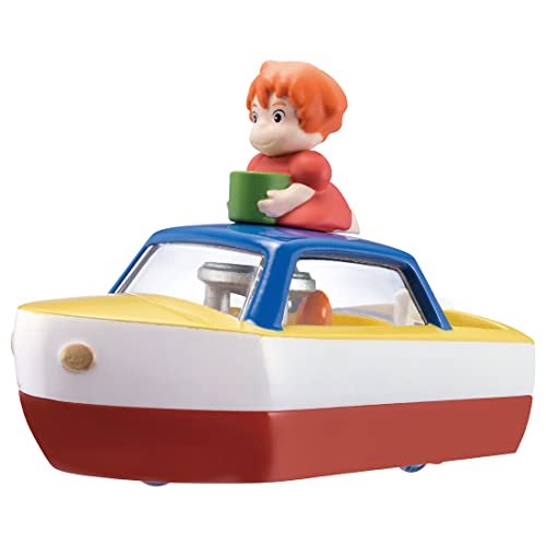 Takara Tomy Dream Tomica Ghibli Full 05 Ponyo on The Cliff Sosuke Pom Boat