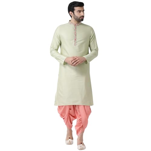 Men's Kurta Dhoti Set - Traditional Indian Ethnic Wear for Men - Ideal for Weddings, Festivals & Celebrations