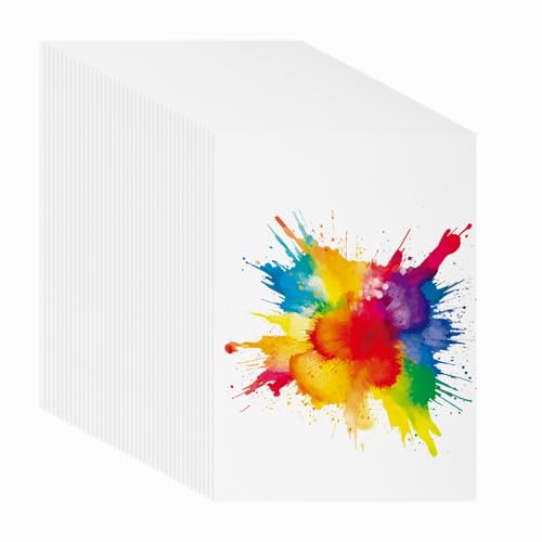 Papel de acuarela de 300 GSM PATIKIL libre de ácido que evita el amarilleamiento en dibujos