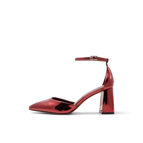 Image of ALDO Women's Jan Ankle-Strap Block Heeled Pump