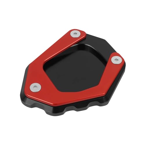 Plaque support latéral béquille Hornet 750 CB750 extension coussinet