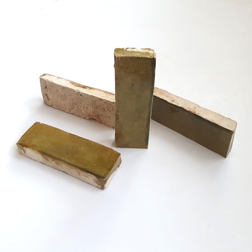 bunt glasierte Ziegel Riemchen klein - ca. 14,5x4,5cm - Bejmat...