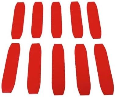 Connectors Set of 10/20/50/100 3D Printed For Hot Wheels Track Red Connectors Set of 10/20/50/100 3D Printed For Hot Wheels Track RED SET/BLUE SET/RED Suspension (20 RED Connectors)