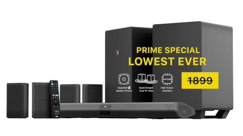 Image of Nakamichi Shockwafe 9.2.4 Dolby Atmos /DTSX Surround Soundbar, Dual 10 inch Subs