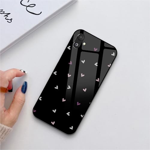 Image of COLORflow Back Cover Compatible with Samsung F14 5G | Family of Hearts Customized | Shockproof TPU Bumper with Camera Protection Back Cover Compatible with Samsung Galaxy F14 5G