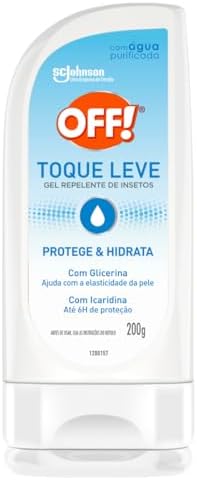 OFF! Toque Leve Loção Repelente de Insetos e Mosquitos, 200ml