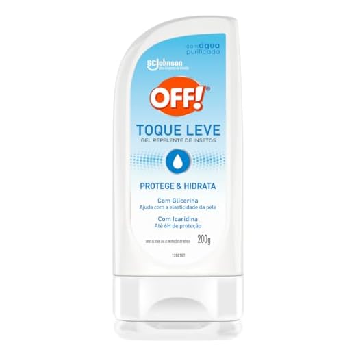 OFF! Repelente Toque Leve com Glicerina e Icaridina Loção 200g