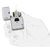 Zippo 24011 Ace of Spades Pocket Lighter, High Polish Chrome