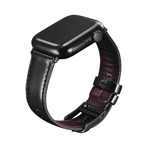 [Knot THE STRAP] �R�[�h�o�� �A�b�v���E�H�b�`�p �o���h 38mm/40mm/41mm/42mm/44mm/45mm/49mm Series 1~10/SE/SE2/Ultra/Ultra2 ���{�� ���U�[�x���g �{�v (Black(Sil
