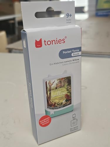 tonies Hörfigur für Toniebox, Book, Mädchen namens Willow 1. Einhorn kann jeder!, Hörspiel für Kinder ab 9 Jahren, Spielzeit ca. 215 Minuten