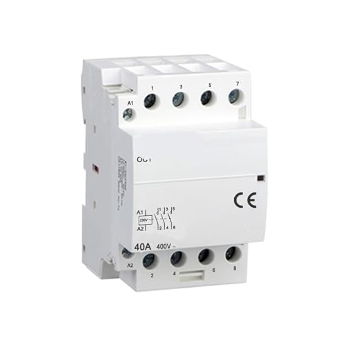 Contacteur sur Rail Din automatique 3P 230V contre la surcharge domestique