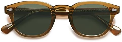 SOJOS Retro Small Round Sunglasses for Men Women Trendy Circle Style UV400 Lenses Unisex Sun Glasses SJ2251