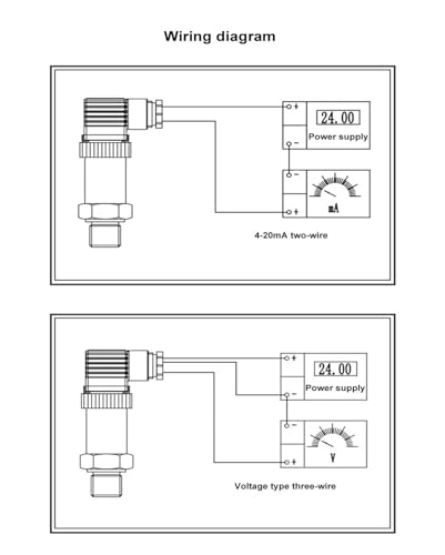 Capteur de pression hydraulique pour éviter les pannes de vide 4-20 mA