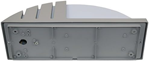 Luminturs(TM 7W LED Outdoor Wall Sconces Light Waterproof Lamp Fixture Gray Finish Pure White