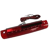 30系 アルファード ヴェルファイア LEDハイマウントレンズ レッド LEDチューブ LED9発 互換品