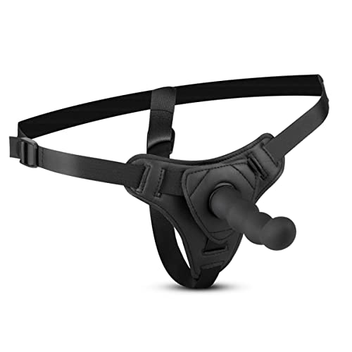 Teazers – Ensemble Harnais Strap-On Silicone – Noir