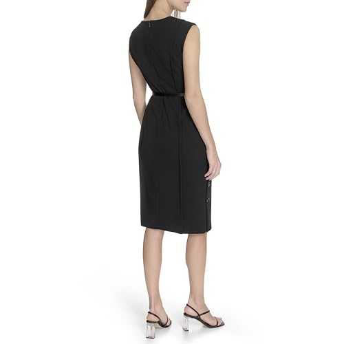 Calvin Klein Women's Party Scuba Knee Length Dress4