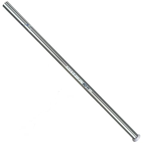 Silverfin Sc-Ti Lacrosse Shaft 30" | Lacrosse Stick for Men with End Cap | Lacrosse Shaft Attack: Lightweight, Durable, Easy Installation & Comfortable Grip | Youth Boys Lacrosse Stick for All Levels Cover