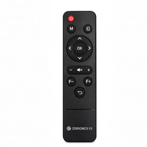 Image of K2 Remotes Compatible for Zebronics Android Pixaplay Smart LED Projector Remote - Version 03 | IR Replacement Controller | Match with Old Remote Before Purchase