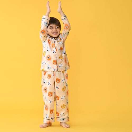 Image of Jam & Sugar Boys Cotton Printed Night Suit Set