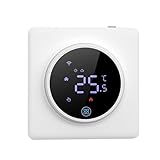 WALFRONT Smart Home Thermostat, WiFi Programmable Thermostat with ECO Mode and Voice Control for House with Support for Assistant and Tuya Smart App