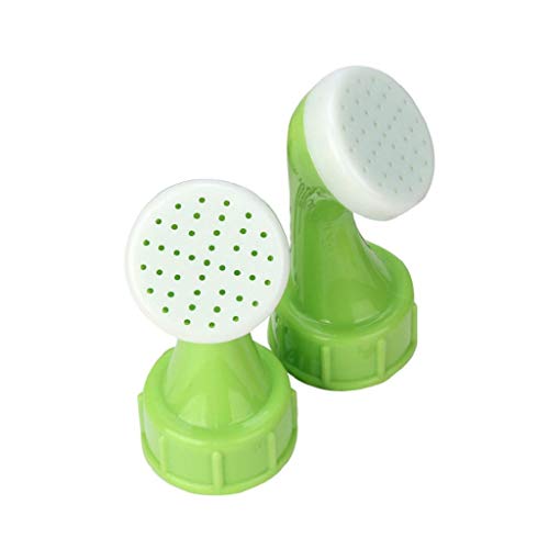 [Newest 2019] New Garden Spray Waterer Sprinkler Portable Plant Garden Watering Nozzle Tool Watering Device DEELIN (Green, 2Pcs)