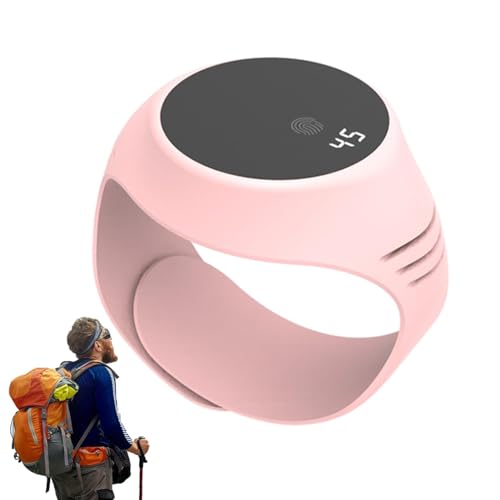 Bracelet chauffe-mains avec éclairage LED et recharge USB pour une chaleur constante en extérieur