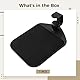 Packool Clamp-on Mouse Holder, Unter Schreibtisch Mouse Tray, 360 Grad drehbares Mouse Pad mit Schreibtisch Clamp, Platzsparende Mausplattform, passt bis zu 7 cm/2,7 Dicker Schreibtisch