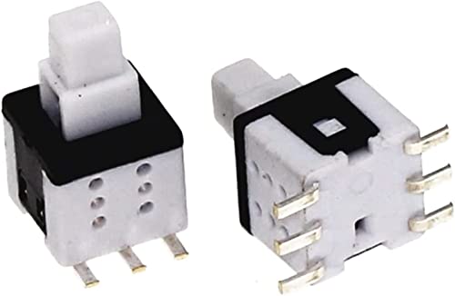 Micro switch 5.8x5.8 mm bouton poussoir auto-bloquant kit 100pcs
