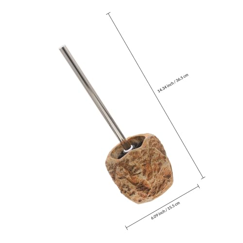 Brosse toilettes céramique support rétro haut de gamme