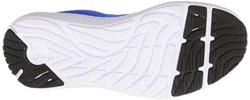 Under Armour Grade School Charged Pursuit 2 Running Shoe, Versa Blue (400)/Black , 4.54