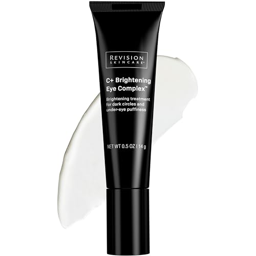 Revision Skincare C+ Brightening Eye Complex with Vitamin C and Antioxidants Eye Cream for Dark Circles and Under Eye Puffiness 0.5 oz