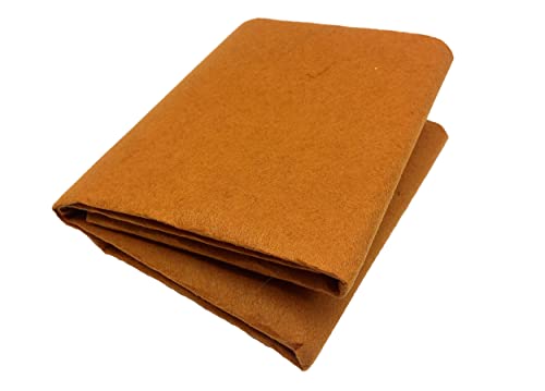 Image of Felt Cloth Stiff (Hard), Golden Brown, 44 inch x 36 inch | Full Metre, Used in Art & Craft, Cutouts, Decorations, School Projects, DIY