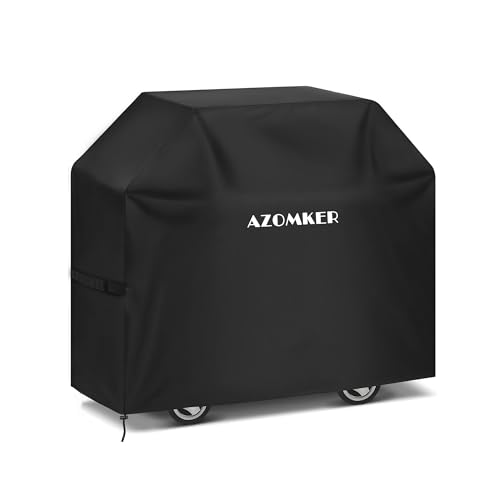 AZOMKER Funda Barbacoa Exterior Impermeable, Funda para Barbacoa (120 * 66 * 120cm)