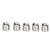 50Pcs Wire Thread Insert Sleeve, 304 Stainless Steel Metric, Screw Repair Sleeve Assortment Kit for Automotive Repairs(1.5D)