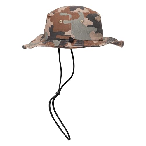 Image of Quiksilver Boys' Quiksilver Kid's Bushmaster Sun Protection Floppy Visor Bucket Hat