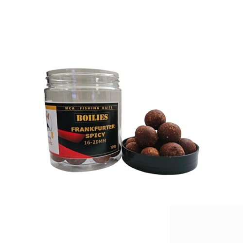 Generic Natural Boilies Frankfurter Spicy, 16-20, RED