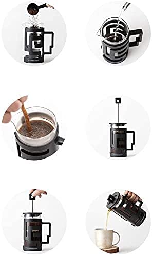 Cafetera de Émbolo Manual para Espresso 350 ml miniatura 6