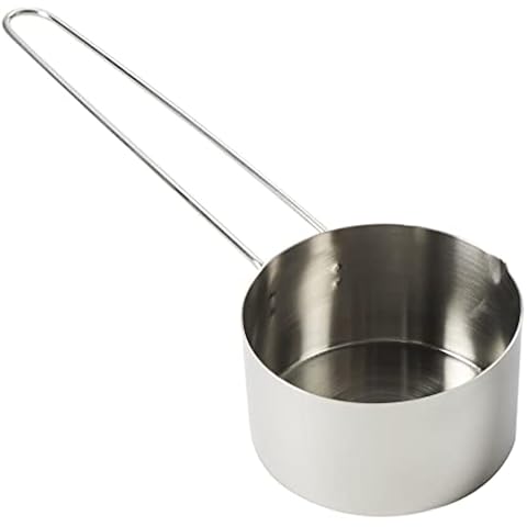 American Metalcraft MCL10 Stainless Steel Measuring Cup, 1-Cup Cover