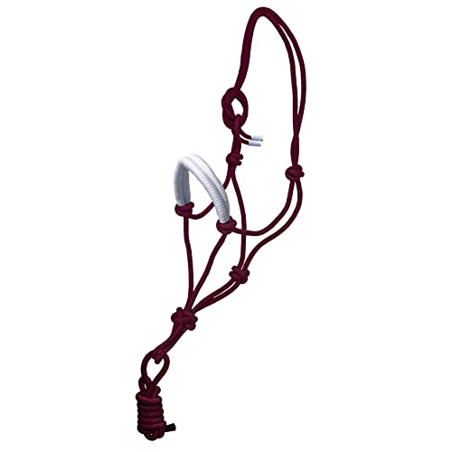 Deen Enterprises - Cuerda de nailon con nudo de vaquero con correa de 7 pies (morado/blanco) Cover