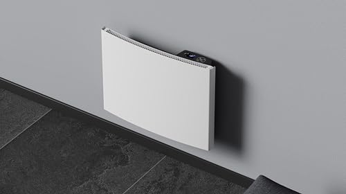 optimea opt oricis 1000 radiateur céramique inertie sèche 1000w, wifi, écran lcd, programmable 7 jours, minuterie 24h, détecteur de fenêtre ouverte