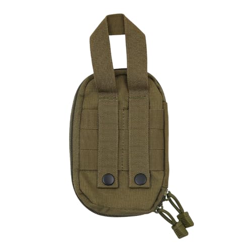 ZONADAH Molle Pouch EDC Pocket Organizer Pouch Small Utility Waist Pouch Pack Pocket for Phone Outdoor Sport Bag Army Green - Image 2