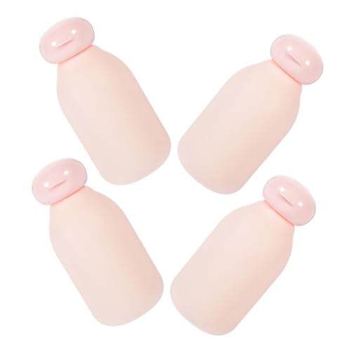 OATIPHO 4個 旅行用詰め替えボトル 化粧品小け容器 シャンプー コンディショナー対応 漏れ防止 軽量再利用可能 持ち運び便利