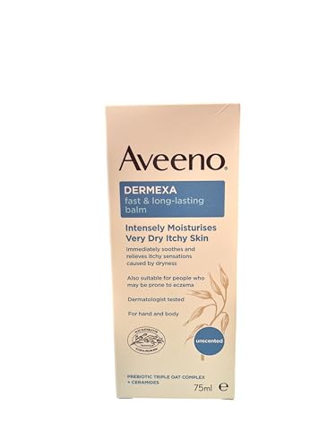 Aveeno Dermexa Fast and Long Lasting Balm, 75 ml