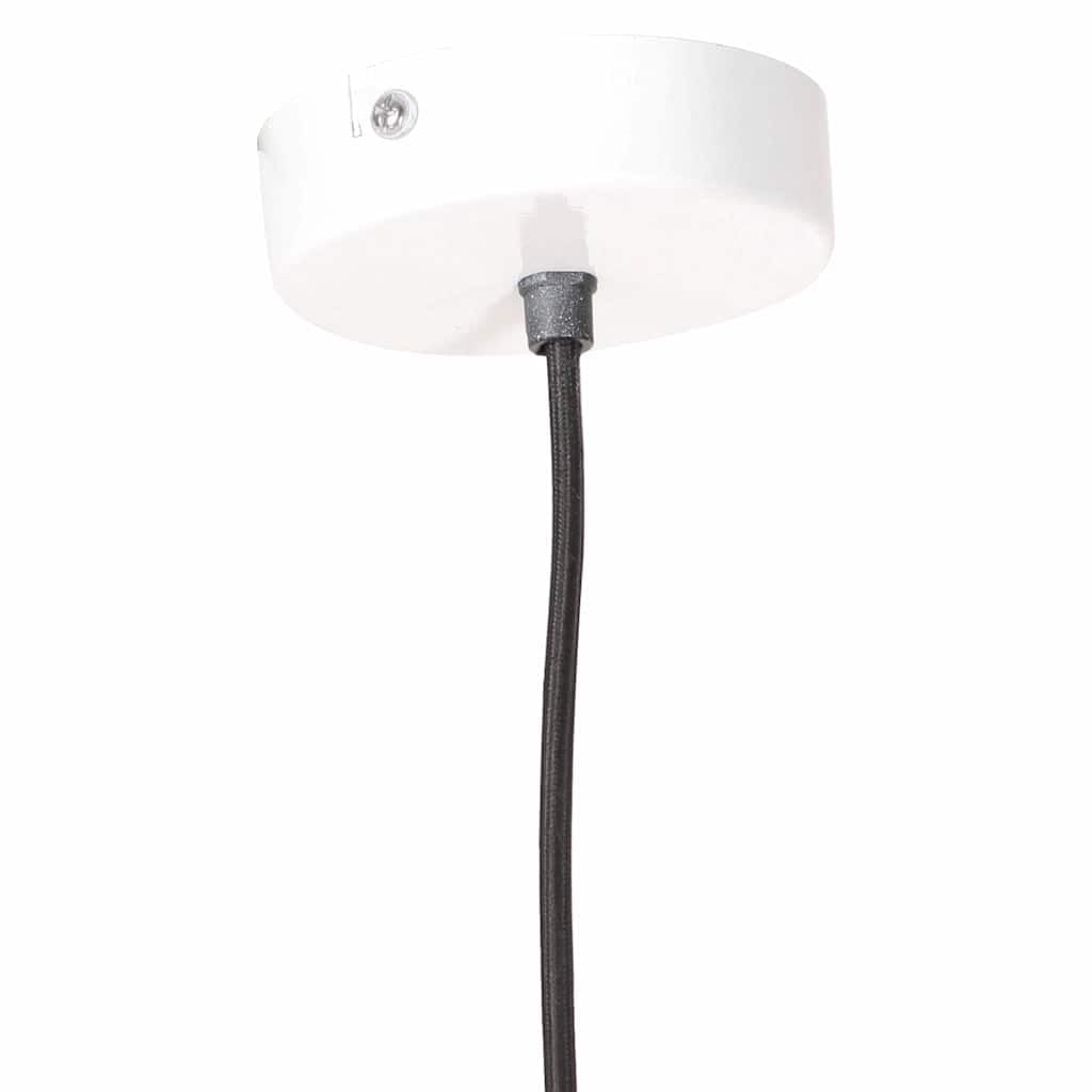 Okrągła biała lampa wisząca 28,5 cm E27 25 W