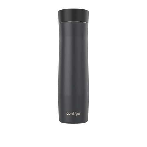 Image of Contigo West Loop 3.0 Stainless Steel Insulated Travel Mug, Leak Proof with AutoSeal Lid, 24oz, Matte Black