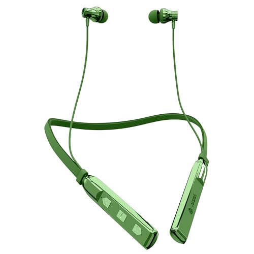 Image of AROMA NB119 Tune Upto 48 Hours Playtime*, Fast Charging, Dual Pairing, Bluetooth Neckband