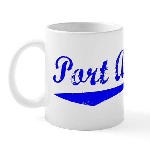 CafePress Port Angeles Blue Mug 11 oz Ceramic
